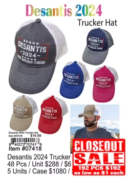 Desantis 2024 Trucker Hats